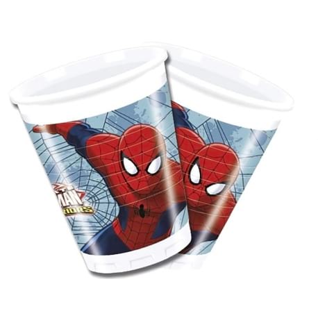 BOLSA 8 VASOS ULTIMATE SPIDERMAN