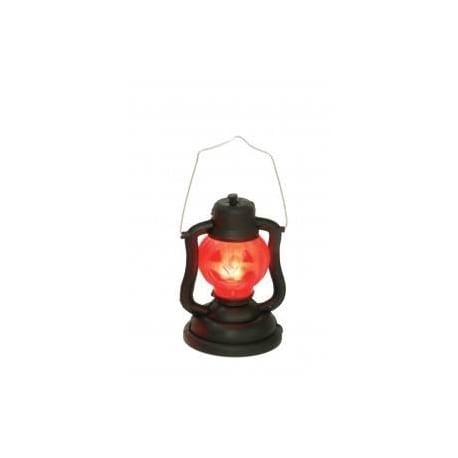 CALABAZA FAROL CON LUZ 17 CM