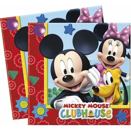 BOLSA 20 SERVILLETAS MICKEY PLAYFUL