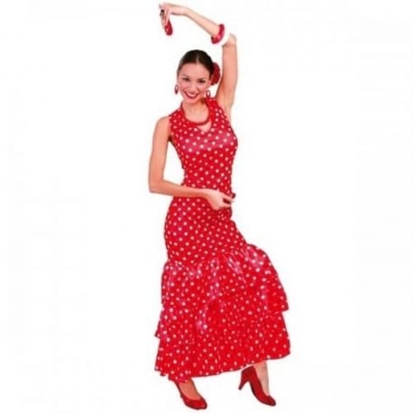 DISFRAZ FLAMENCA Talla M 38-40 TMM   *dspn*