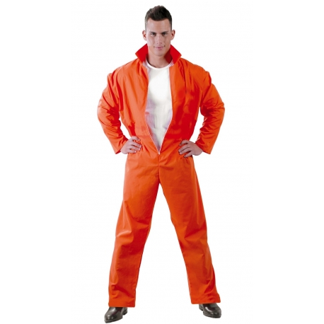 DISFRAZ CONVICTO NARANJA Talla M 48-50 TMH   *dvar*