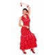 DISFRAZ FLAMENCA Talla L 42-44 TLM   *dspn*